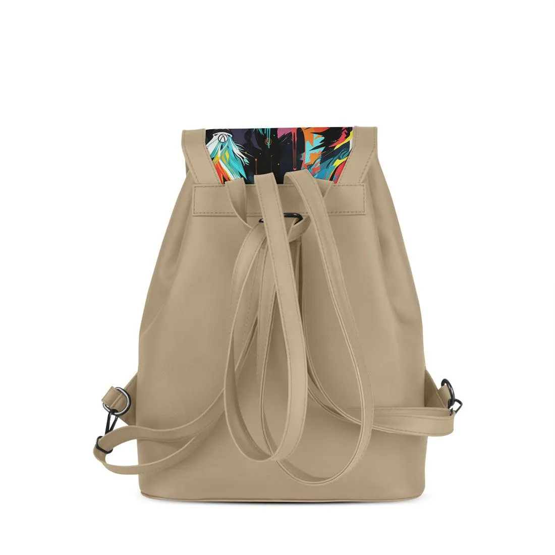 Beige City Serenade Backpack Mythical Flame