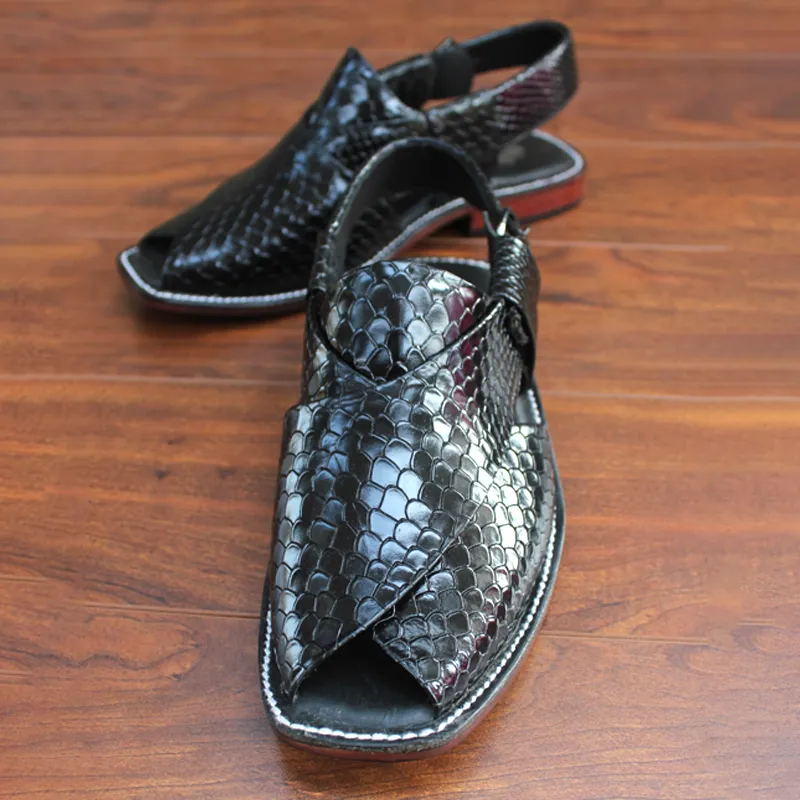Black Stylish Peshawari for Men